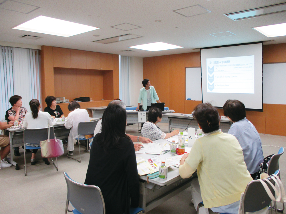 東山3K　おもてなし学校の様子