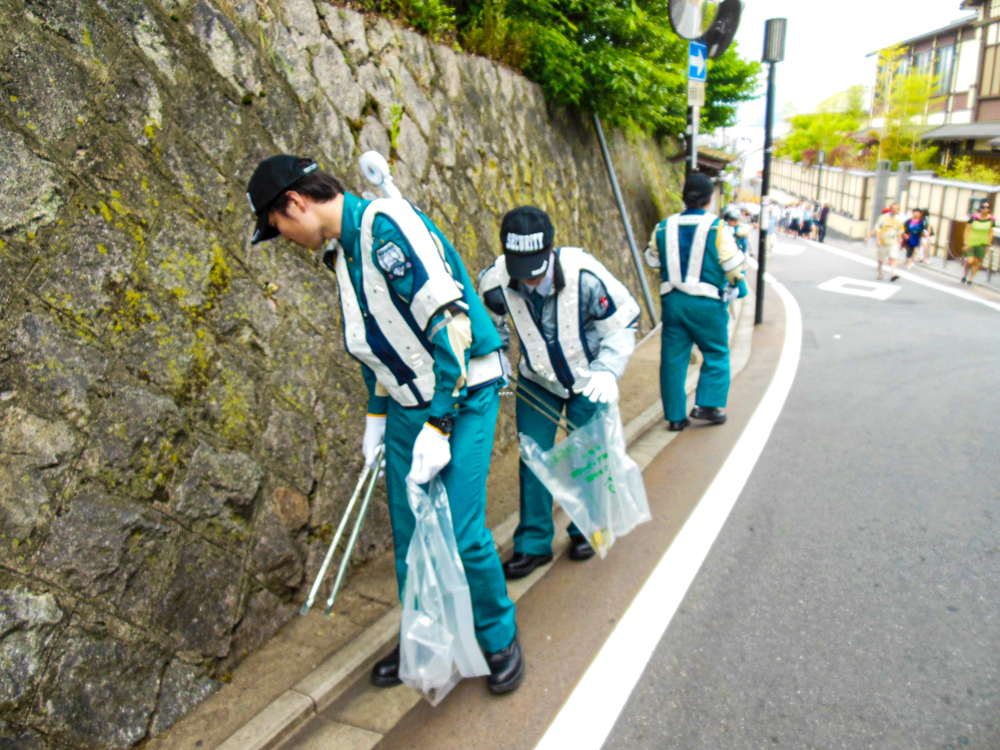 東山3K　地域の清掃活動